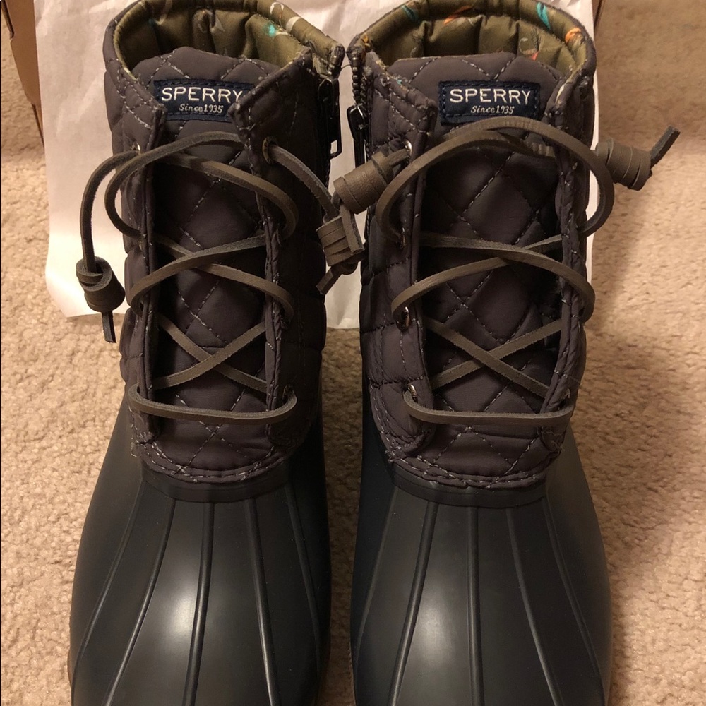 Sperry Saltwater Quilted Duck Boot